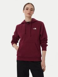The North Face Bluza Evolution Simple Dome NF0A8CWN Bordowy Regular Fit. Czerwone bluzy damskie The North Face, m, bez wzorów, z bawełny, bez kaptura. Za 299.99 zł.
