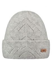 Barts Czapka "Bridgey" w kolorze szarym rozmiar: onesize. Szare czapki damskie Barts, z aplikacjami, ze splotem. Za 135.17 zł.