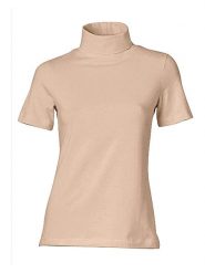 Heine Koszulka w kolorze beżowym rozmiar: 36. Brązowe bluzki damskie Heine, bez wzorów, z bawełny, bez kołnierzyka, bez ramiączek. Za 72.45 zł.