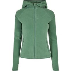 Kurtka polarowa z kapturem dla kobiet Urban Classics. Zielone kurtki damskie Urban Classics, m, bez wzorów, z materiału, z kapturem. Za 148.45 zł.