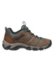 Keen Buty turystyczne "Headout" w kolorze szaro -jasnobrązowym rozmiar: 38,5. Brązowe obuwie trekkingowe damskie Keen, z materiału, bez zapięcia. Za 237.17 zł.