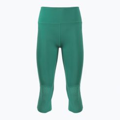 Legginsy treningowe damskie Gymshark Pulse Cropped. Zielone legginsy damskie Gymshark, bez wzorów. Za 94.99 zł.