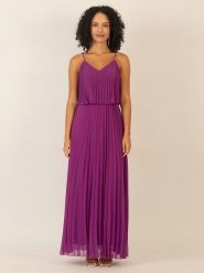 APART Sukienka w kolorze fioletowym rozmiar: 46. Różowe sukienki damskie Apart, bez wzorów, bez ramiączek. Za 208.83 zł.