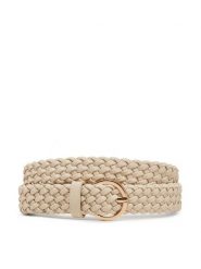 DeeZee Pasek Damski B20003 Écru. Paski damskie DeeZee, bez wzorów, ze skóry. Za 49.99 zł.