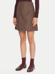 Weekend Max Mara Spódnica trapezowa Vata 2525106072 Brązowy Regular Fit. Brązowe spódnice damskie Weekend Max Mara, bez wzorów, z wełny. Za 829.99 zł.