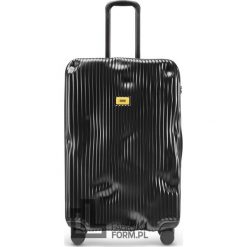 Walizka Stripe duża Super Black. Czarne walizki Crash Baggage, bez wzorów, duże. Za 1,800.00 zł.
