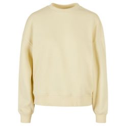 Bluza Damska Dekolt W Szpic Oversized. Białe bluzy damskie BUILD YOUR BRAND, l, bez wzorów, bez kaptura. Za 153.99 zł.