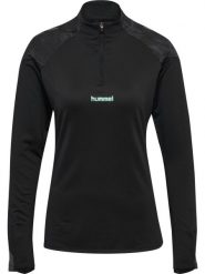 Bluza damska Hummel Blaze26 Pro. Czarne bluzy damskie Hummel, xl, bez wzorów, z materiału, bez kaptura. Za 242.50 zł.