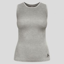 Koszulka damska bez rękawów Odlo PERFORMANCE LIGHT - RAIN DYE BL TOP crew neck. Zielone koszulki damskie ODLO, bez wzorów, bez kołnierzyka, bez ramiączek. W wyprzedaży za 206.99 zł.