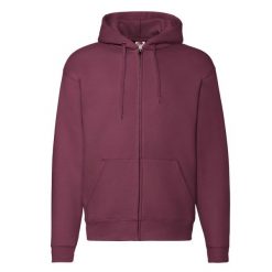 Kurtka Z Kapturem Premium Dla Dorosłych Unisex. Brązowe kurtki damskie Fruit of the Loom, l, bez wzorów, z kapturem. Za 167.99 zł.