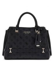 Guess Torebka w kolorze czarnym - 33 x 21 x 12 cm rozmiar: onesize. Czarne torebki klasyczne damskie Guess, z materiału, przez ramię, z tłoczeniem, bez dodatków. Za 549.06 zł.