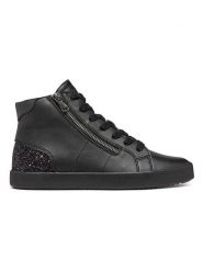 Geox Sneakersy "Blomiee" w kolorze czarnym rozmiar: 38. Czarne obuwie sportowe damskie Geox, za kostkę, bez zapięcia. Za 197.63 zł.