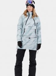Kurtka Narciarska Damska Fundango Hooper Eco. Niebieskie kurtki damskie FUNDANGO, m, bez wzorów, z materiału, z kapturem. Za 599.00 zł.