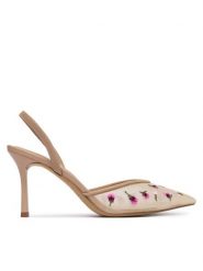 Aldo Szpilki Carollina 14296304 Beżowy. Brązowe szpilki damskie ALDO, bez wzorów, z materiału, bez obcasa, na szpilce, bez zapięcia. Za 459.99 zł.