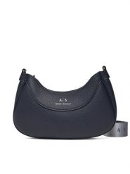 Armani Exchange Torebka 942883 CC783 UB102 Granatowy. Niebieskie listonoszki damskie Armani Exchange, bez wzorów, ze skóry, bez dodatków. Za 459.99 zł.