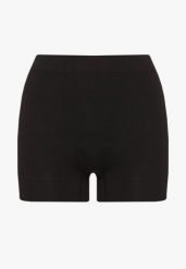 Czarne Majtki Modelujące w Stylu Spodenek Batiara. Czarne bielizna korygująca Born2be, bez wzorów, z jeansu. Za 34.99 zł.