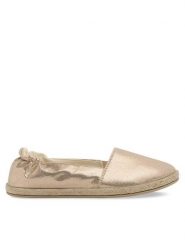 Jenny Fairy Espadryle KAYLA WSK1609-05 Złoty. Żółte espadryle damskie Jenny Fairy, bez wzorów, z materiału, bez obcasa. Za 59.99 zł.