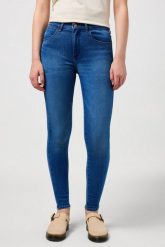 WRANGLER HIGH SKINNY DAMSKIE SPODNIE JEANSOWE JEANSY DŻINSY RUSTIC 112350940 W27H017957. Jeansy damskie Wrangler, bez wzorów, z jeansu. Za 219.99 zł.