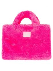 Zwillingsherz Torebka w kolorze różowym - 33 x 23 cm rozmiar: onesize. Różowe torebki klasyczne damskie Zwillingsherz, z materiału, bez dodatków. Za 152.98 zł.