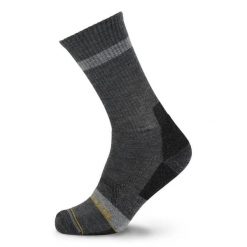 Skarpety turystyczne Lorpen Mhmcm Merino Hike Midweight Crew. Szare skarpetki damskie LORPEN, bez wzorów, z wełny. Za 153.00 zł.