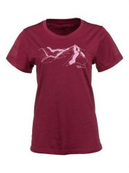 Traunstein Sport Koszulka funkcyjna w kolorze bordowym rozmiar: 38. Czerwone koszulki damskie Traunstein Sport, bez wzorów, z wełny, bez kołnierzyka, bez ramiączek. Za 153.34 zł.