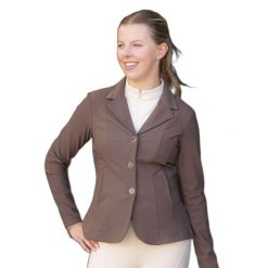 Damska kurtka konkursowa Harry's Horse Eqs Ivory. Brązowe kurtki damskie HARRYS HORSE, s, z aplikacjami, z elastanu, bez kaptura. Za 574.00 zł.