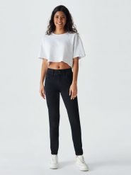 LTB Dżinsy "Molly Super High" - Slim fit - w kolorze czarnym rozmiar: W26/L34. Czarne jeansy damskie LTB, z podwyższonym stanem. Za 115.24 zł.
