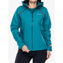 Kurtka przeciwdeszczowa damska Columbia Reign No Shine Jacket. Zielone kurtki damskie Columbia, bez wzorów, bez kaptura. Za 650.99 zł.