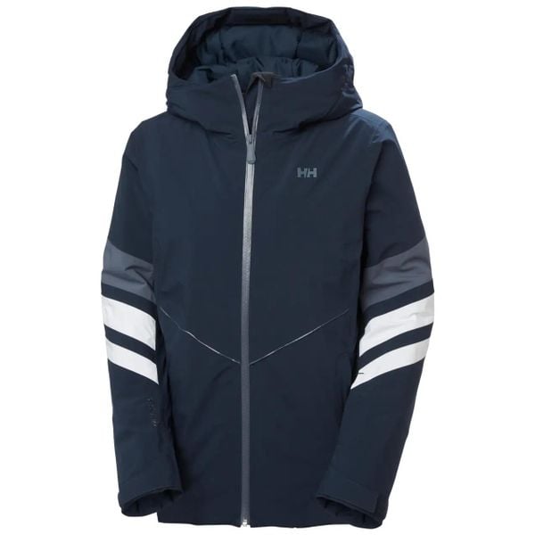 Damska kurtka narciarska Helly Hansen Panorama. Niebieskie kurtki damskie Helly Hansen, l, bez wzorów, z materiału, bez kaptura. Za 1,282.35 zł.