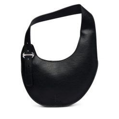Torebka Calvin Klein. Czarne torebki klasyczne damskie Calvin Klein, bez dodatków. Za 449.99 zł.