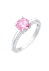 Elli Damski pasjans klasyczny z kryształami cyrkonii w srebrze próby 925 Sterling Silver Pierścionki 1 ct. Szare pierścionki damskie Elli, z cyrkonią, srebrne. Za 249.89 zł.