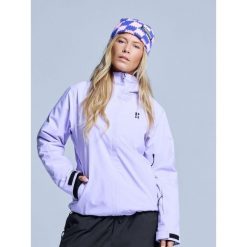 Kurtka narciarska damska - Arctic 2L ocieplana - liliowa. Fioletowe kurtki sportowe damskie POEDERBAAS, na zimę, l, bez wzorów, z poliesteru, bez kaptura. Za 915.52 zł.