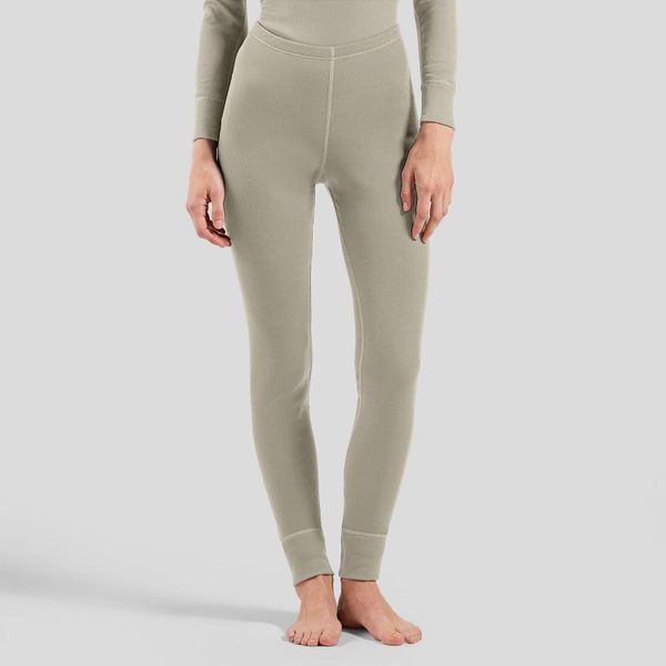 Spodnie Odlo BL BOTTOM long ACTIVE WARM. Szare spodnie sportowe damskie ODLO, s, bez wzorów, z materiału, narciarskie. Za 249.99 zł.