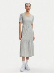 JDY Sukienka codzienna Dalila 15195291 Szary Loose Fit. Szare sukienki damskie JDY, bez wzorów, z syntetyku, bez ramiączek. Za 209.99 zł.