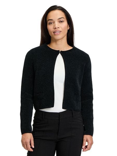 CARTOON Kardigan w kolorze czarnym rozmiar: 46. Czarne kardigany damskie Cartoon, bez wzorów. Za 87.40 zł.