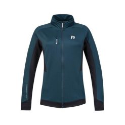 Bluza damska Hannah Nela. Niebieskie bluzy damskie Hannah, na zimę, bez wzorów, z materiału, bez kaptura. Za 458.75 zł.