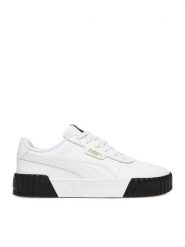 Puma Sneakersy C-CARINA 3.0 40036509 Biały. Białe obuwie sportowe damskie Puma, ze skóry, bez zapięcia. Za 259.99 zł.
