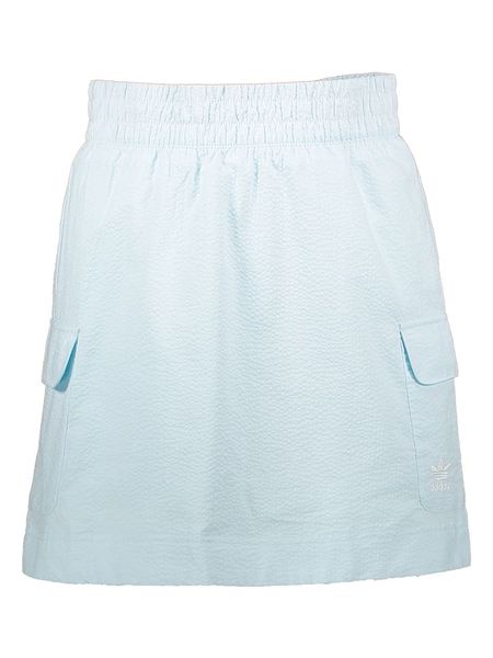 Adidas Spódnica w kolorze błękitnym rozmiar: 36. Niebieskie spódnice damskie Adidas, bez wzorów, mini. Za 56.79 zł.