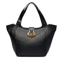 Torebka Guess. Czarne shopper bag Guess, bez dodatków. Za 714.99 zł.