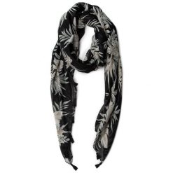 Szal Acccessories. Czarne szaliki damskie ACCCESSORIES, bez wzorów. Za 29.99 zł.