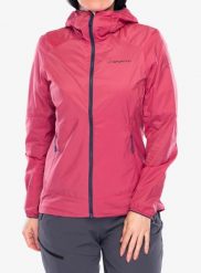 Kurtka damska La Sportiva Across Lite Jacket. Czerwone kurtki damskie La Sportiva, s, bez wzorów, z materiału, bez kaptura. Za 714.99 zł.
