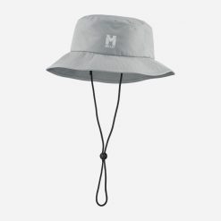 Kapelusz trekkingowy MILLET Seneca Rainproof Hat. Zielone kapelusze damskie Millet, bez wzorów, z materiału. Za 129.00 zł.
