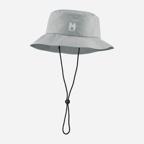 Kapelusz trekkingowy MILLET Seneca Rainproof Hat. Zielone kapelusze damskie Millet, bez wzorów, z materiału. Za 129.00 zł.