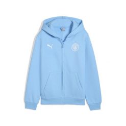 Młodzieżowa kurtka Manchester City FtblEssentials z kapturem PUMA. Biała kurtki damskie Puma, m, bez wzorów, z kapturem. Za 259.00 zł.