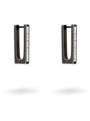 Liebeskind Kolczyki z cyrkoniami rozmiar: onesize. Czarne kolczyki damskie Liebeskind, z cyrkonią, ze stali. Za 152.62 zł.