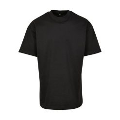 Koszulka Unisex Dla Dorosłych Z Bawełny Czesanej Premium. Czarne bluzki damskie BUILD YOUR BRAND, xl, bez wzorów, z bawełny, bez kołnierzyka, bez ramiączek. Za 73.99 zł.