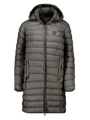 Canadian Peak Płaszcz pikowany "Akitaleak" w kolorze khaki rozmiar: M. Brązowe płaszcze damskie Canadian Peak, m, bez wzorów, bez kaptura. Za 158.84 zł.