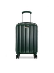 Semi Line Walizka kabinowa T5948-1 Zielony. Zielone walizki Semi-line, bez wzorów, z tworzywa sztucznego. Za 239.99 zł.