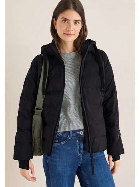 Cecil Kurtka pikowana w kolorze czarnym rozmiar: M. Czarne kurtki damskie Cecil, m, bez wzorów, bez kaptura. Za 375.96 zł.