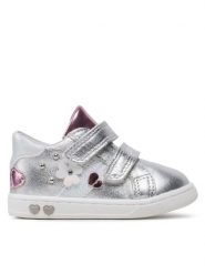 Primigi Sneakersy 3903022 Srebrny. Szare buty sportowe dziewczęce Primigi, bez wzorów, ze skóry, bez zapięcia. Za 399.99 zł.